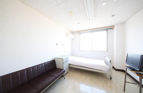 万が一でも入院設備で安心
